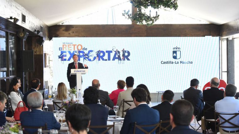 García Page anuncia el II Plan para impulsar las exportaciones de Castilla-La Mancha, 'la gran despensa de Europa'