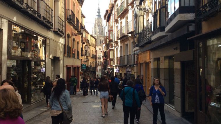 Calle del Comercio en Toledo