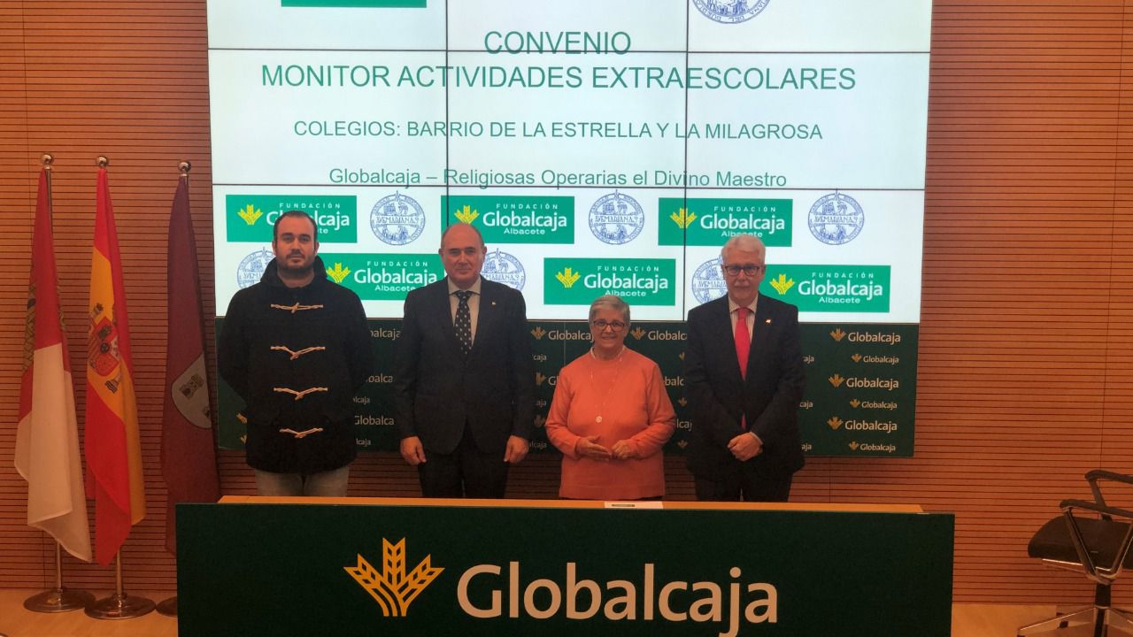 Renovado el convenio de la Fundación Globalcaja Albacete con 'Las Avemarianas'
