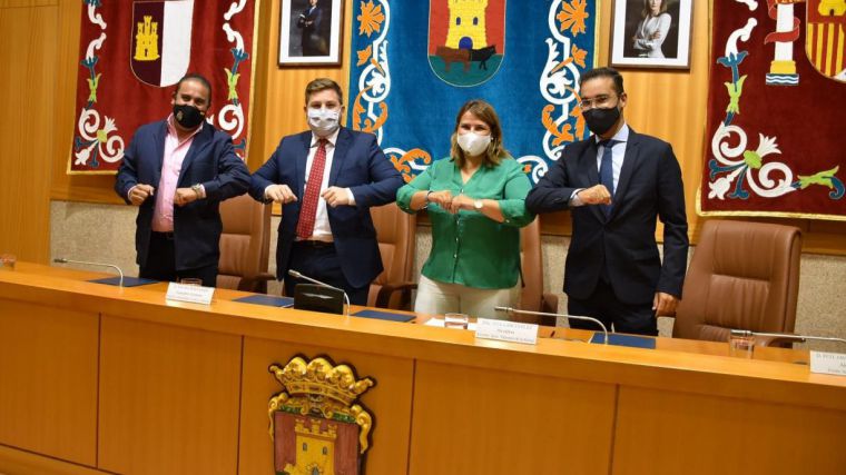 El Gobierno regional firma con los ayuntamientos de Talavera de la Reina, Cazalegas y Pepino un protocolo para el desdoblamiento de la antigua N-V