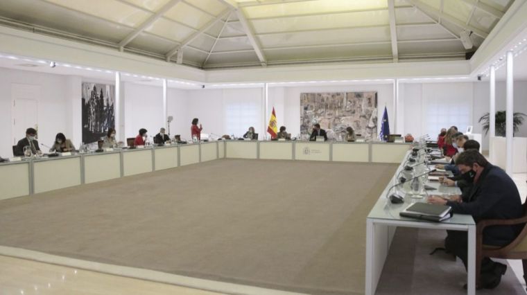 Pedro Sánchez preside la reunión del Consejo de Ministros el pasado miércoles.