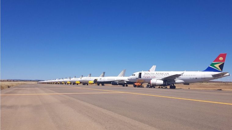 El aeropuerto de Ciudad Real reinicia su actividad aeronáutica con la llegada y salida de varios vuelos