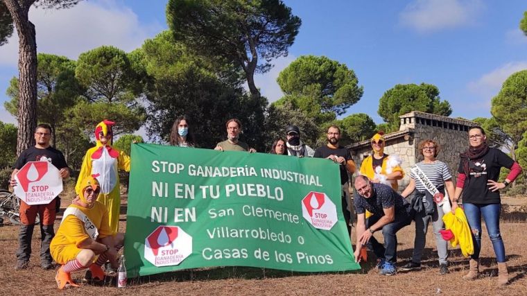 Más de 40.000 firmas rechazan la instalación de una macrogranja de casi 1,5 millones de gallinas entre Cuenca y Albacete