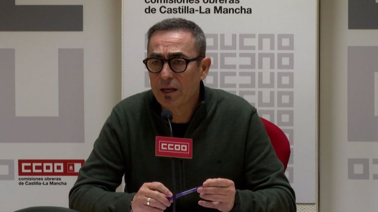 Paco de la Rosa, secretario general de CCOO de CLM