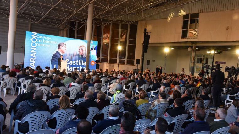 García-Page pide el “voto útil” para aquellos decepcionados con Cs y a los votantes del PP que no quieren a Vox en Castilla-La Mancha