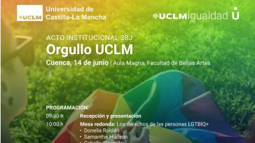 La UCLM conmemora el Día Internacional del Orgullo LGTBIQ+ con una programación especial en Cuenca